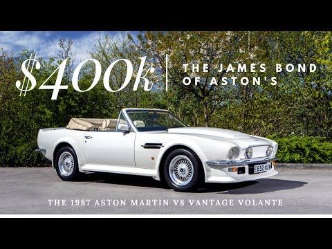 The $400,000 1987 Aston V8 Vantage Volante (Monterey Car Week)
