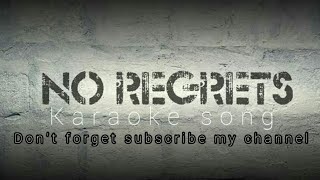 Download lagu NO REGRETS - NO VOCAL mp3