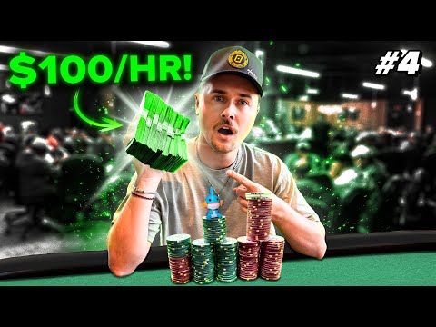 Making $100/Hour Playing Low Stakes Poker (Episode 4)