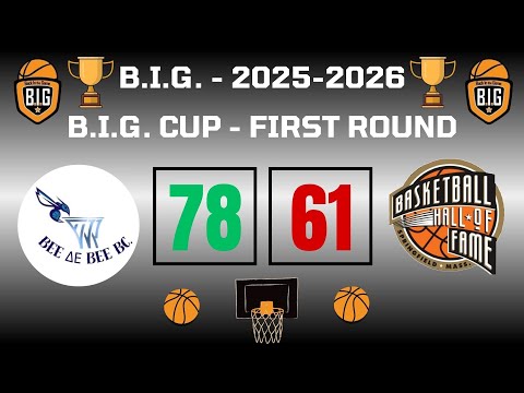 Bee Δε Bee 78-61 Naismiths Pioneers (Cup-A Round-18/10/2025)