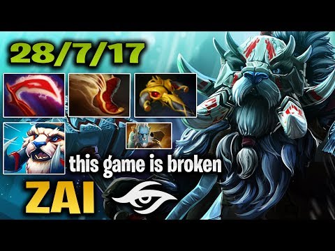 Secret.ZAI - Tusk Mid TOTAL DOMINATION Game VS Virtus Pro NoOne Dota 2 Pro Gameplay
