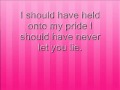More like her--Miranda Lambert (Lyrics)