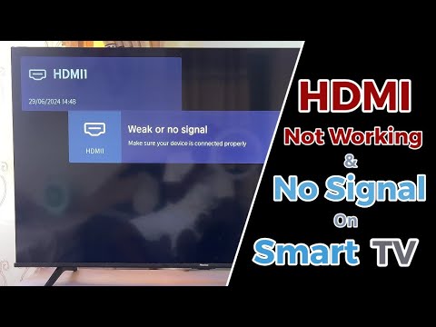 How to Fix TV HDMI Port Not Working: Resolve HDMI No Signal Issue on TV