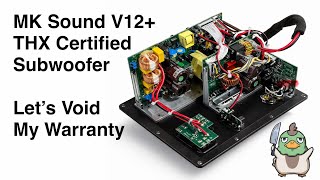 MK Sound V12+ Subwoofer - Naked Gutted and Void My Warranty
