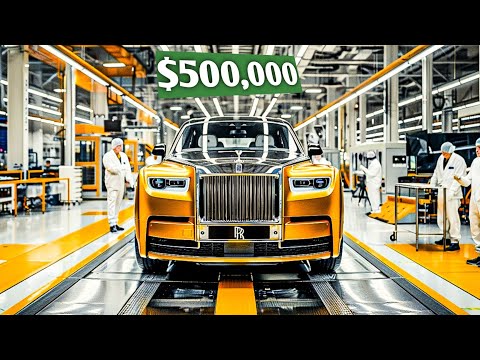 Inside the Rolls-Royce Factory: How a $500,000 Luxury Car Is Hand-Built (Full Process)
