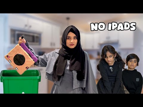 A Day WITHOUT iPads | Sehrish & Luqman Family!
