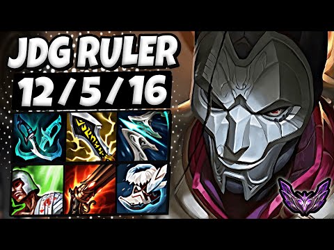 Jhin vs Aphelios ADC [ Ruler ] Lol Korea Master Patch 13.1 ✅