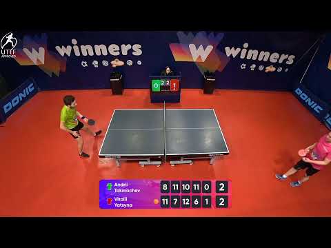 WINners League 20.02.2022  Tokmachev A. - Yatsyna V. 22:00