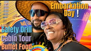 EMBARKATION DAY: Carnival Mardi Gras Cruise| Safety Drill | Brunch | Cabin Tour|Casino #travel #2024