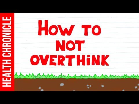 如何停止過度思考？ (How to Stop Overthinking | The Easy Way!)