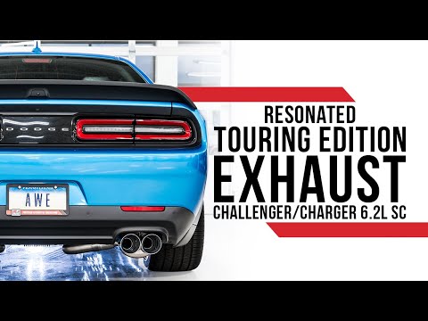AWE Res Touring Edition Exhaust for '15+ Dodge Challenger/Charger 6.2L (Hellcat, Redeye, Demon)