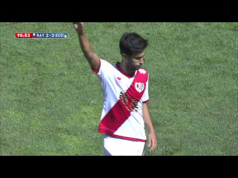 Goal of Bueno (2-3) Rayo Vallecano - Elche CF - HD