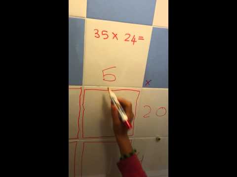 Toilet maths multiplication