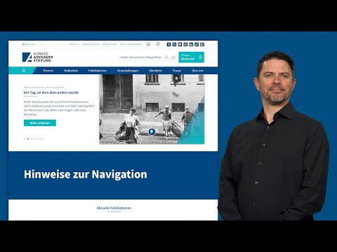Wie funktioniert die Navigation auf kas.de? | Erklärt in Deutscher Gebärdensprache (DGS)
