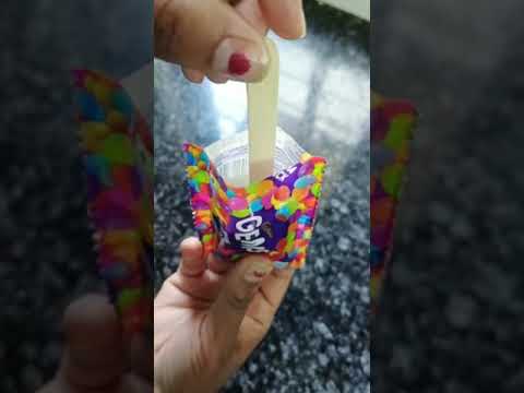 Cadbury GEMS Ice-cream😋 #shorts #youtube @aarohisfans