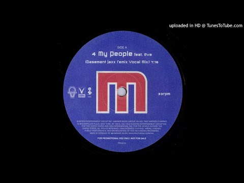 Video thumbnail for 4 My People (Basement Jaxx Remix)