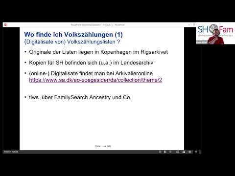 Online-Stammtisch Familienforschung - 01.07.2021