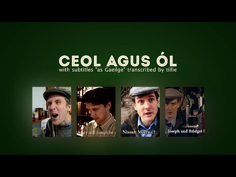 Ceol agus Ól - Le fotheidil Gaeilge (with Irish subtitles) | FAHnFEST - a virtual FAHndom event
