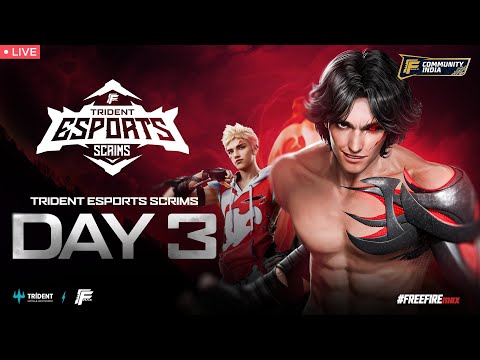 Trident Esports Scrims | Free Fire Max | Day 3