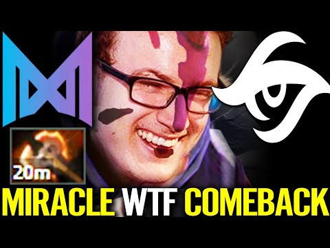 SECRET vs NIGMA HIGHLIGHTS - Miracle Anti Mage 20 Min Battle Fury WTF Comeback | Dota 2 Beyond Epic