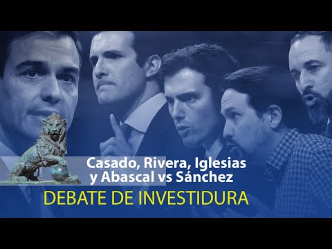 Debate de investidura de Pedro Sánchez | 22 de julio | Réplicas y contrarréplicas