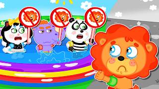 Download lagu LionET | Join The Summer Pool Party!  | Cartoon for Kids mp3