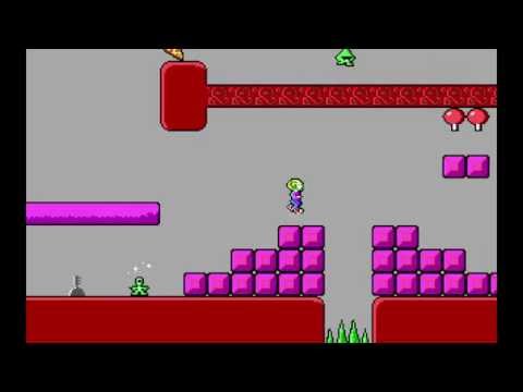 Commander Keen Episode 1: Marooned on Mars - Level 1 (1990) [MS-DOS]