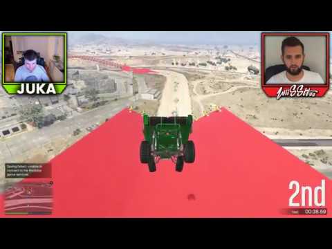 Amir vs. Juka - Od 3 do 6? - GTA5 RAGE Trke!!!!