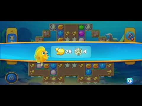 Fishdom Shipwreck Level 1 - Level 9