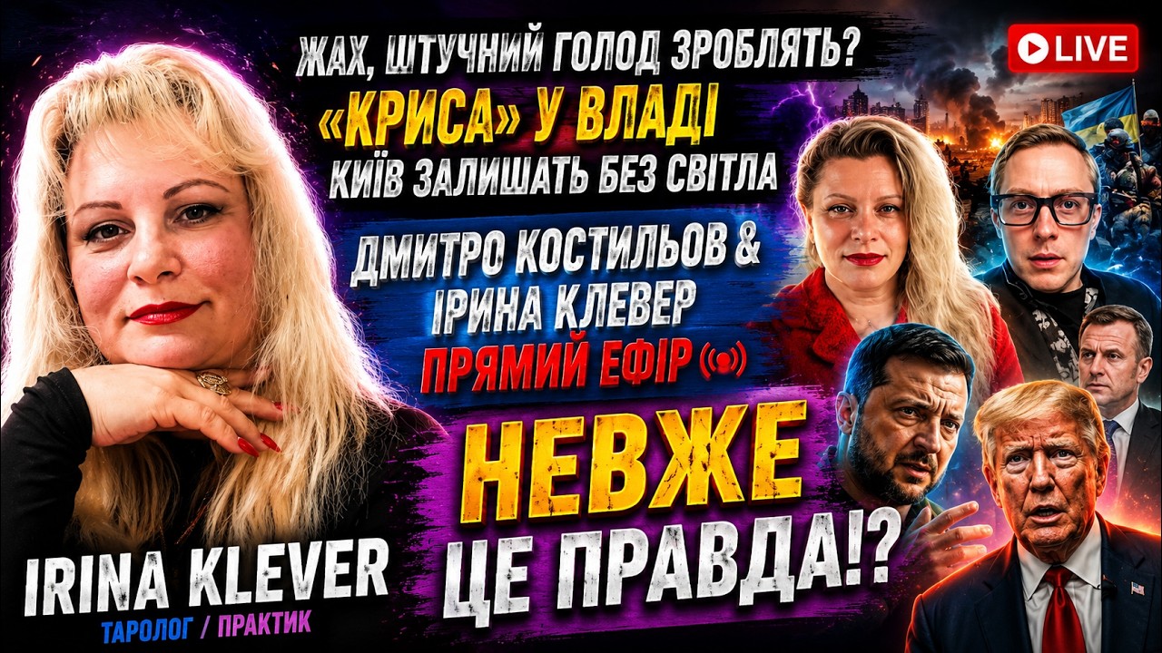 Таро прогноз ЖАХ  "КРИСА" у ВЛАДІ КИЇВ залишать БЕЗ СВІТЛА Дмитро Костильов & ?
