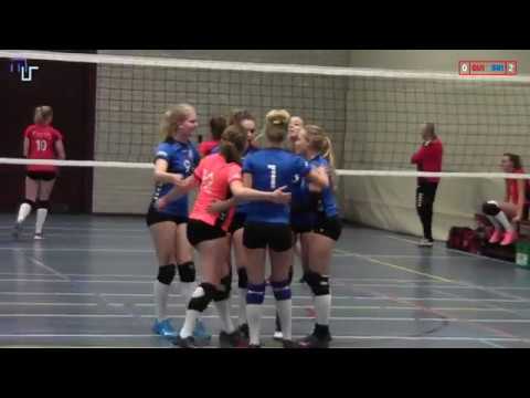 Volleybal Dames Beker 1e Ronde A: Quinto D1 - S.V.I. D2 [23-10-2018]
