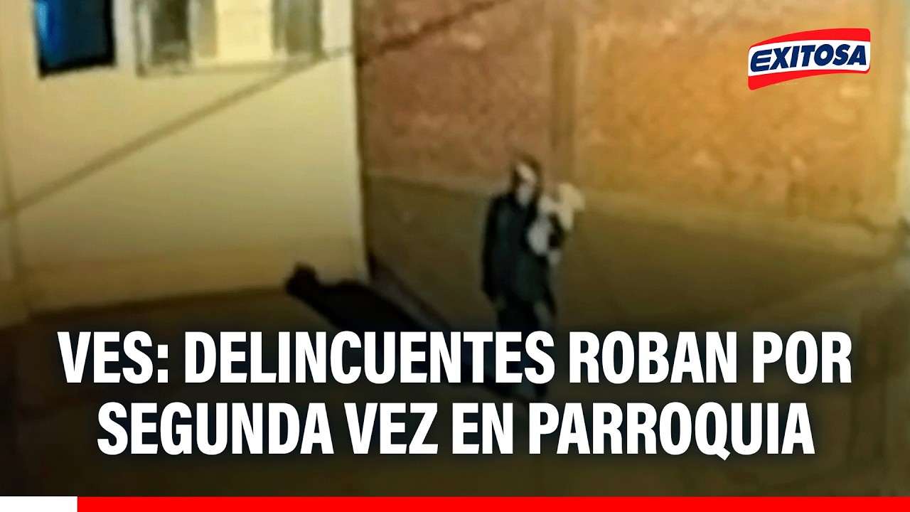 🔴🔵 VES: Delincuentes roban por segunda vez en la parroquia Virgen de Guadalupe