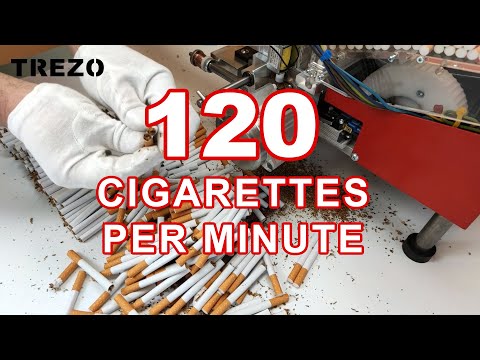 120 cigarettes per minute - TURBO cigarette making machine
