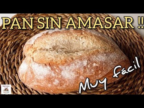 PAN FÁCIL Y SIN AMASAR !!!🥖
