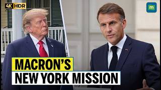 Macron Meets Trump In New York, Discusses Middle East And Ukraine-Russia Conflict | N18G