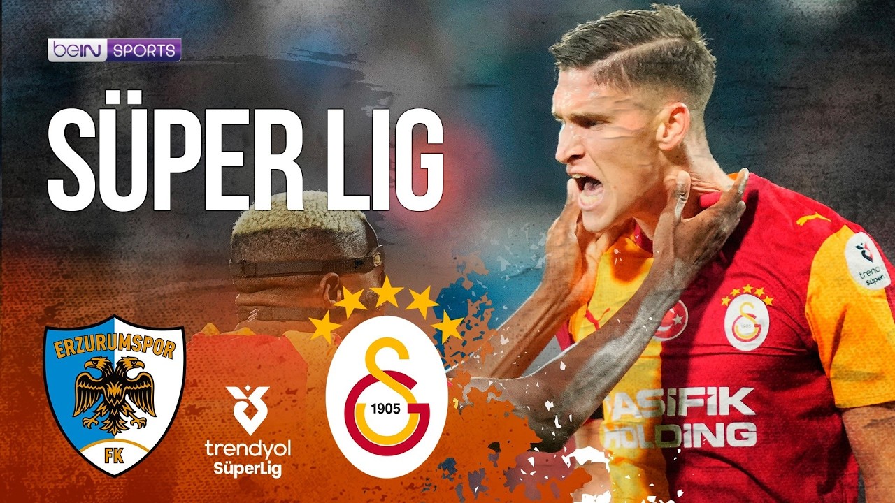 Erzurumspor vs Galatasaray | HIGHLIGHTS Superlig Turkish Lig | 08/21/2026 | beIN SPORTS USA