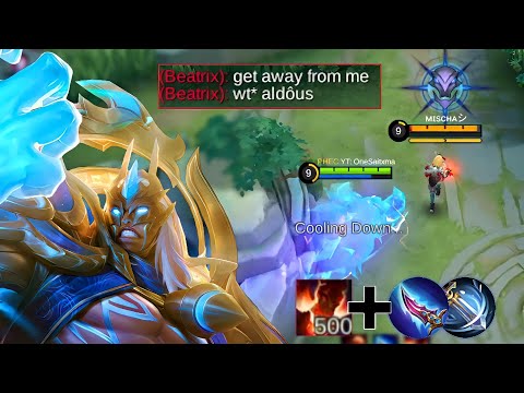 ALDOUS UNDERRATTED COMBO BUILD FOR CHASING ENEMY🔥 | ALDOUS BEST BUILD 2022