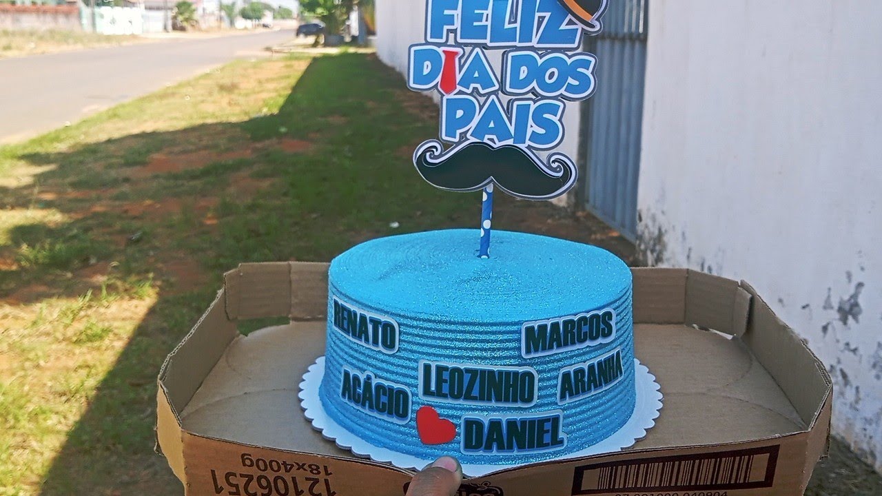 Watch Now Bolo dia dos Pais / como transporto meus bolos sozinha. Bolo dia dos Pais / como transporto meus bolos sozinha.