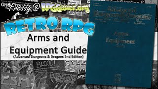 Arms and Equipment Guide (AD&D 2nd Edition, TSR, 1991) | Retro RPG