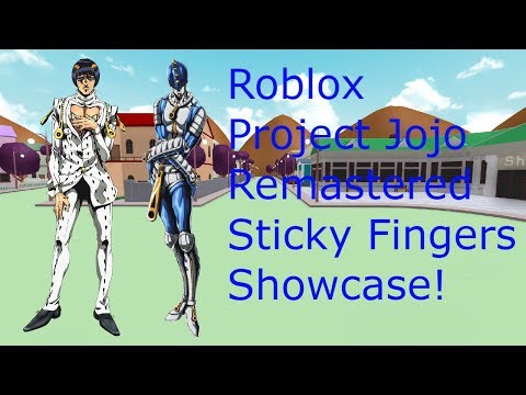 Roblox Project Jojo Scary Monsters Showcase Smotret Onlajn Na - roblox project jojo remastered sticky fingers showcase