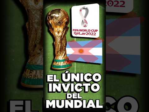 ¿Quién es el ÚNICO INVICTO del mundial 2022?
