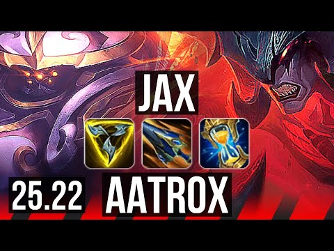 JAX vs AATROX (TOP) | 36k DMG | KR Master | 25.22