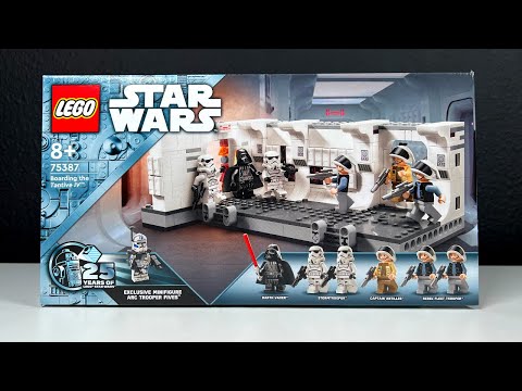 Zum aller ersten Mal: LEGO Star Wars 'Tantive IV Boarding Scene' Review! | Set 75387