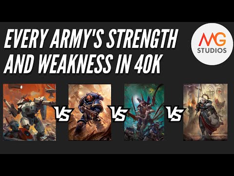 Strengths and Weaknesses of Every Army in 40k!