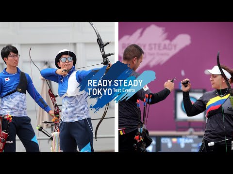 Japan v Colombia – recurve mixed team quarterfinal | Tokyo 2020 Olympic Test