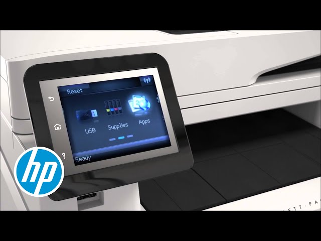 HP LaserJet Enterprise Flow M527c Multifunción Color video