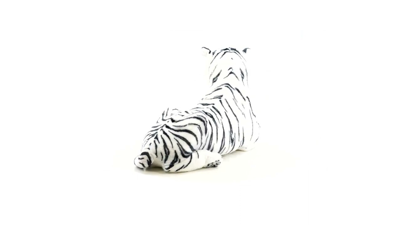 Small White Tiger Soft Plush Toy