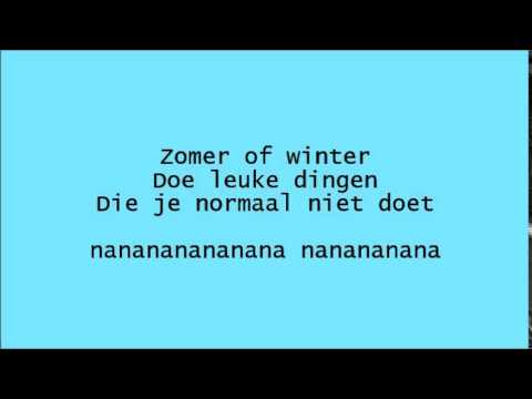 Junior Songfestival 2014 [ Suze - Holiday ] Lyrics