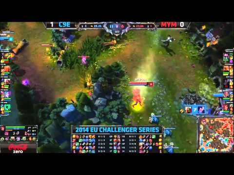 EU Challenger Spring 2014 Semifinals G2:MYM vs C9E Highlights