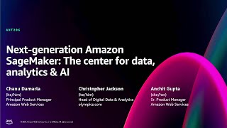 AWS re:Invent 2024-Next-generation Amazon SageMaker: The center for data, analytics & AI(ANT206-NEW)